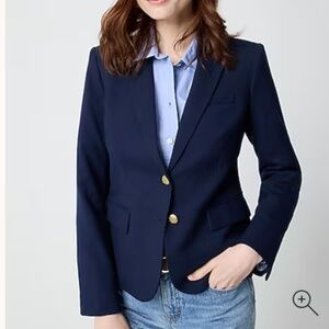 J. Crew Navy Schoolboy Blazer